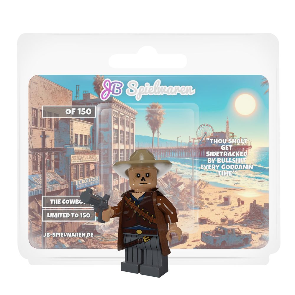 The Cowboy Custom LEGO® Minifigure from Vault 33