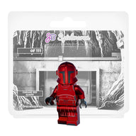 Chrome Red Guard Custom LEGO® Minifigure