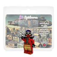 Space Pirate King Custom LEGO® Minifigure Designed by Bricks of Maze