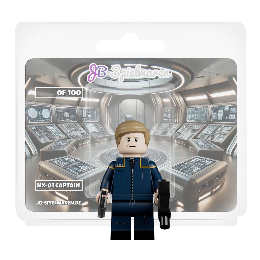 NX-01 Captain Custom LEGO® Minifigure
