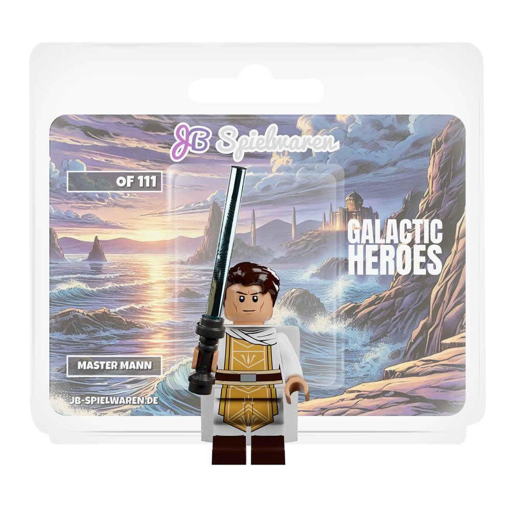 Space Pirate King custom minifigure with limited edition placard card