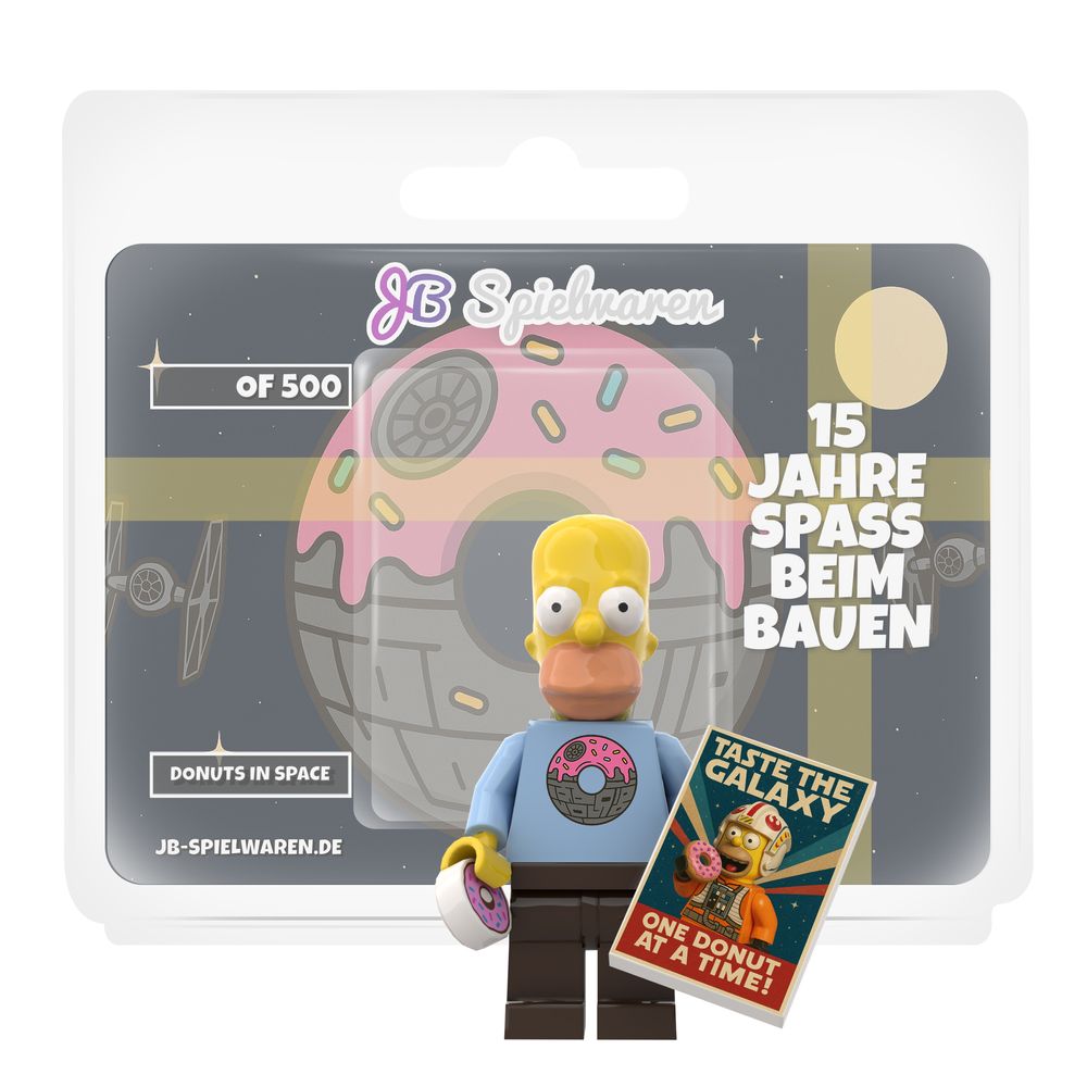 Donuts in Space Custom Minifigure