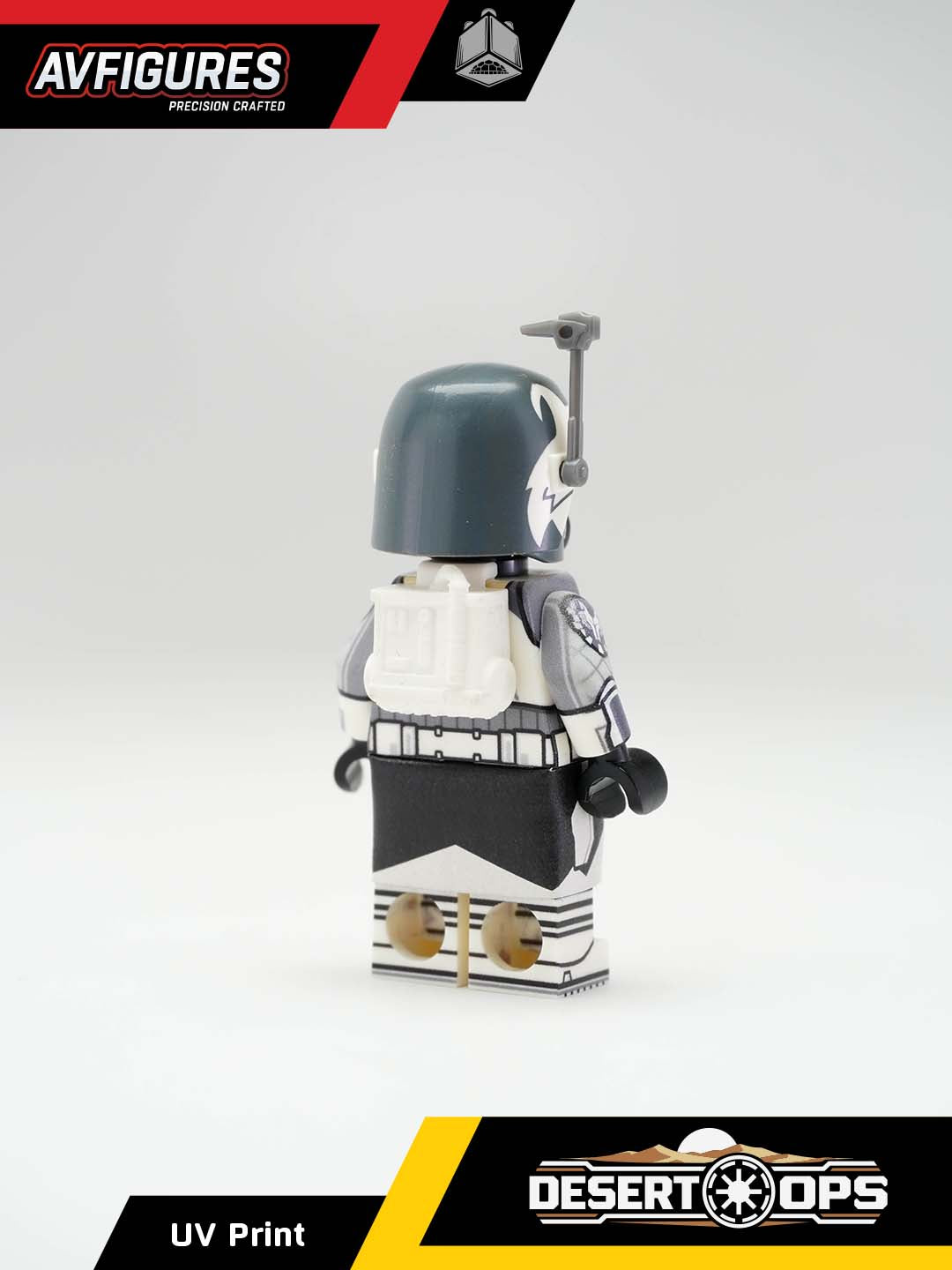 Commander Wolffe (Desert Gear) UV Printed Figure