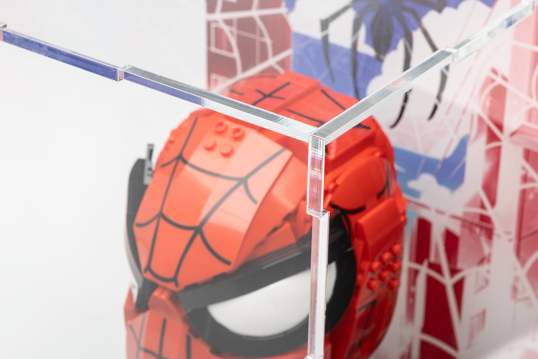 Spiderman Helmet Case - Single -WS - BrickShell Cases