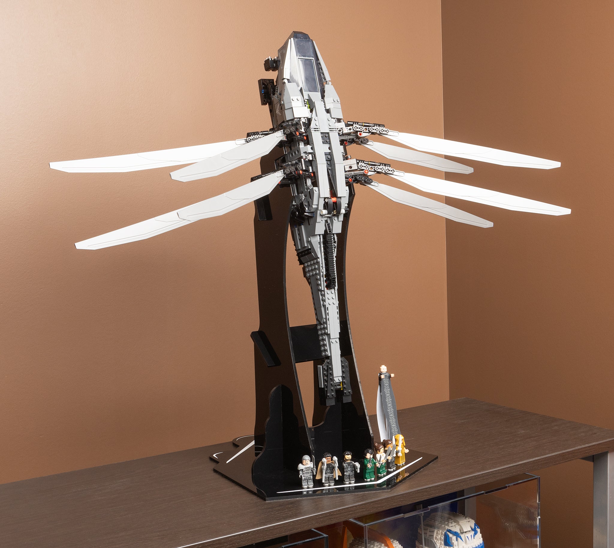 LEGO® Dune Ornithopter Stand – BrickShell Cases