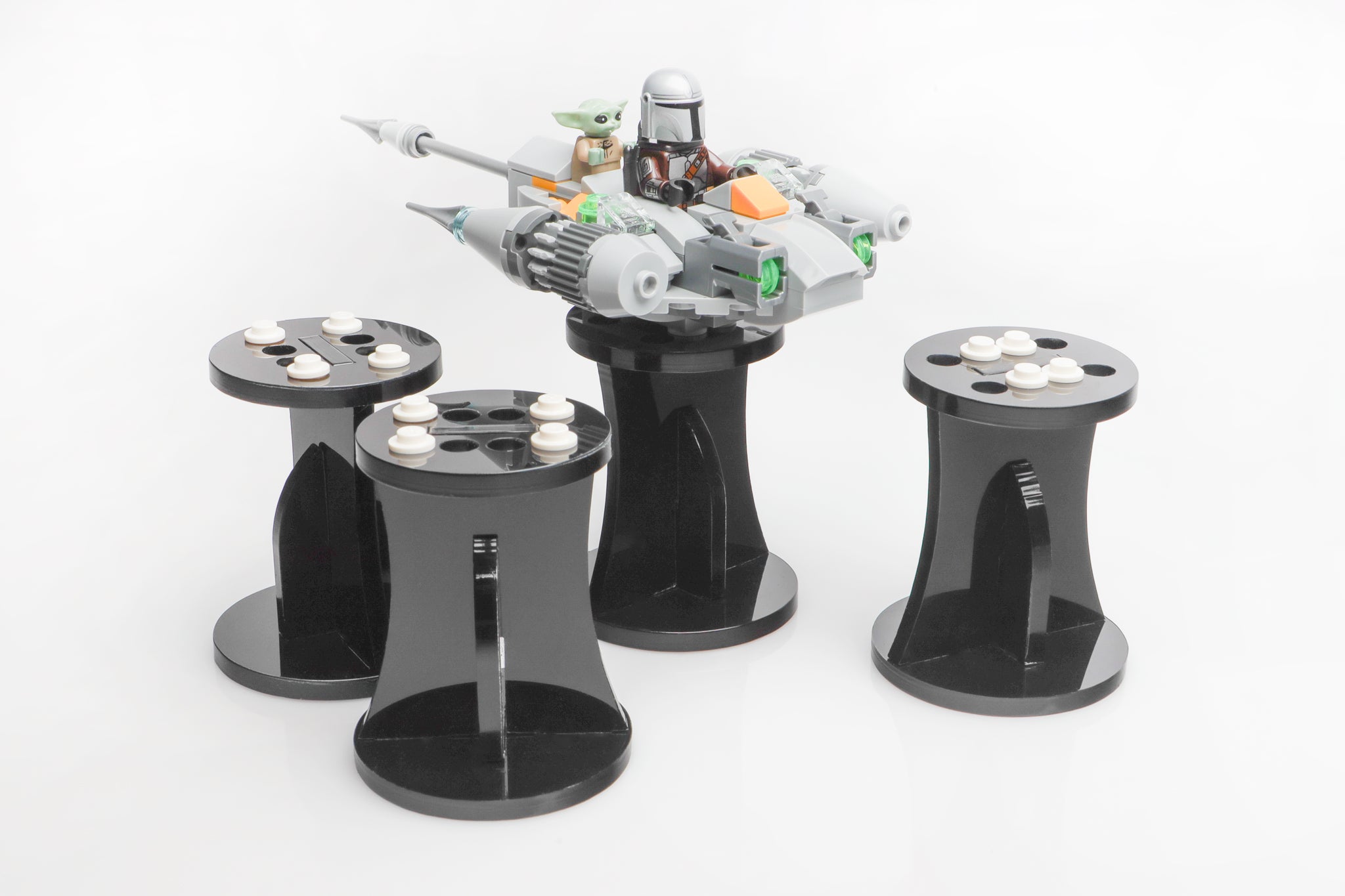 Micro Ship Stands - LEGO® Star Wars™ - 4pk - BrickShell Cases