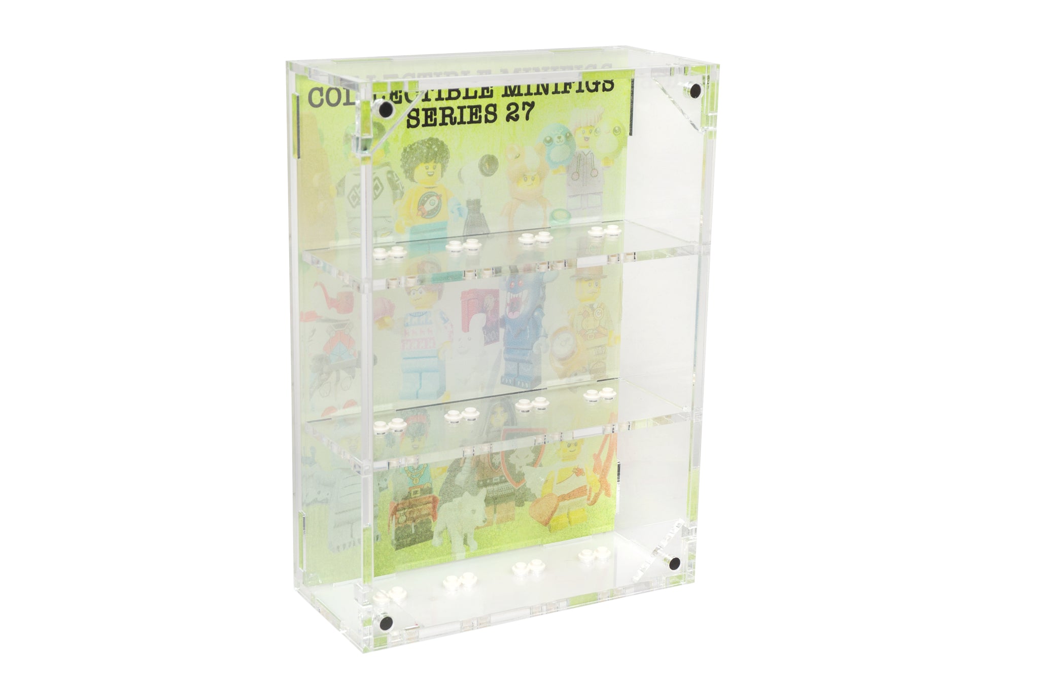 LEGO® Minifigures Series 27 Custom Wall-Mounted Display Case - BrickShell Cases