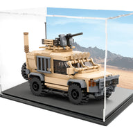 15" Military Desert Mountain Display Case