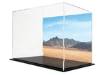 15" Military Desert Mountain Display Case - BrickShell Cases