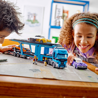 Car Transporter Truck with Sports Cars - 60408