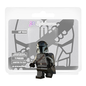 Chrome Metallic Armored Babysitter Custom LEGO® Minifigure