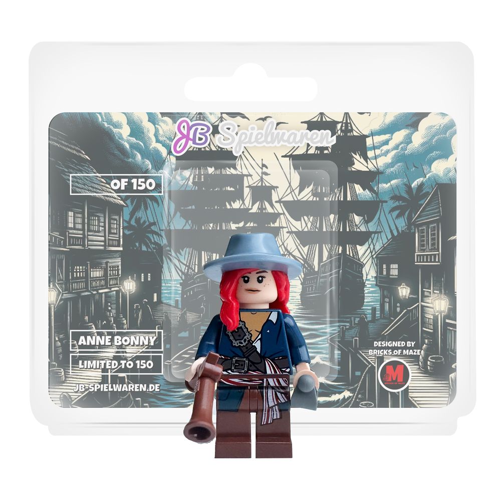 Anne Bonny Custom LEGO® Minifigure