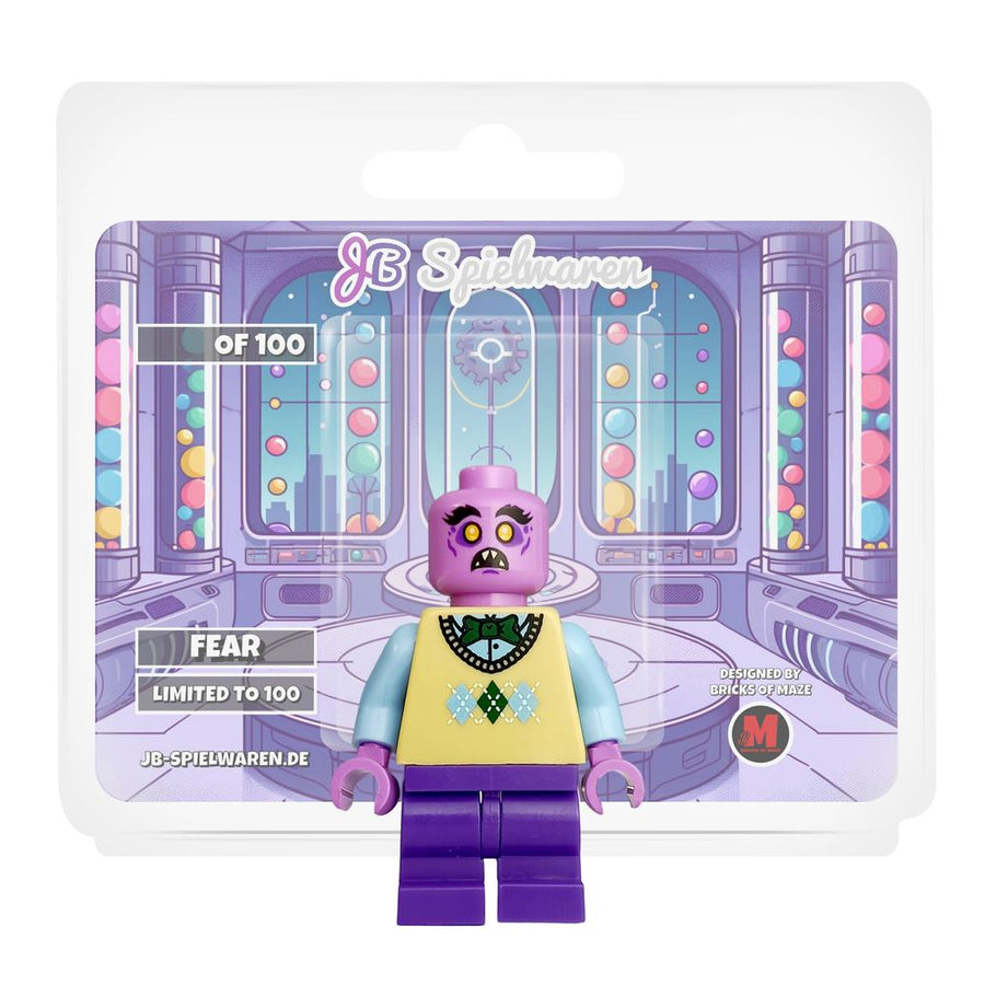 Fear Custom LEGO® Minifigure by Bricks of Maze