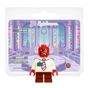 Anger Custom LEGO® Minifigure by Bricks of Maze