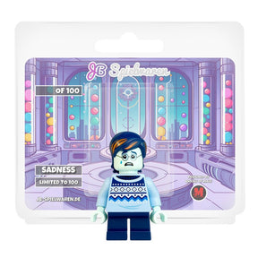 Sadness Custom LEGO® Minifigure by Bricks of Maze