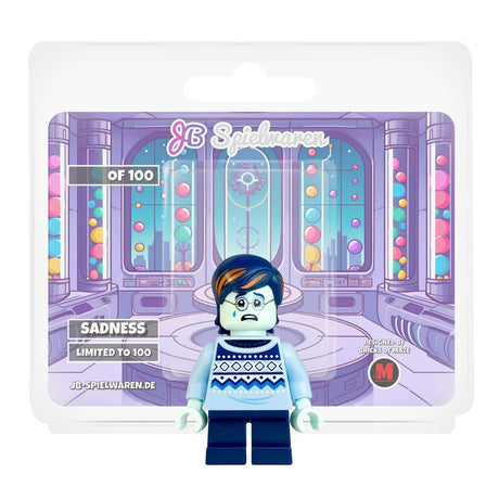 Sadness Custom LEGO® Minifigure by Bricks of Maze