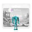 Chrome Blue Big Battle Droid Custom LEGO® Minifigure