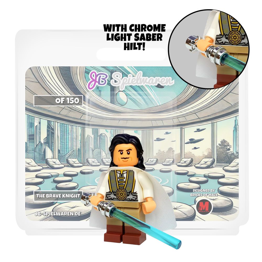The Brave Knight Custom LEGO® Minifigure