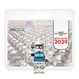 Limited Custom World Record Clone Minifigure - Light Blue