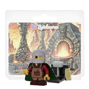 Dwarf Master Anvil Custom LEGO® Minifigure