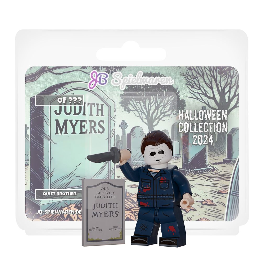 Quiet Brother Custom Minifigure Halloween 2024 3 of 4