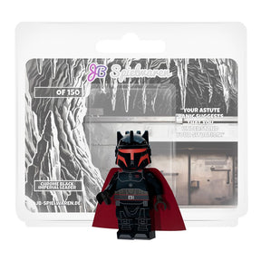 Chrome Black Imperial Leader Custom LEGO® Minifigure