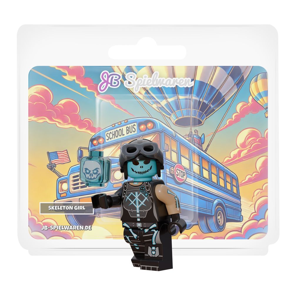 Skeleton Girl Custom LEGO® Minifigure
