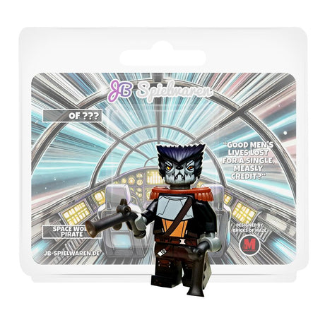 Space Wolf Pirate Custom LEGO® Minifigure Designed by Bricks of Maze