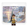 Space Pirate King custom minifigure with limited edition placard card