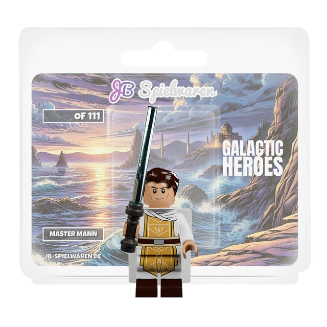 Space Pirate King custom minifigure with limited edition placard card