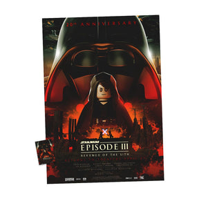 Episode III Poster w/Printed Tile