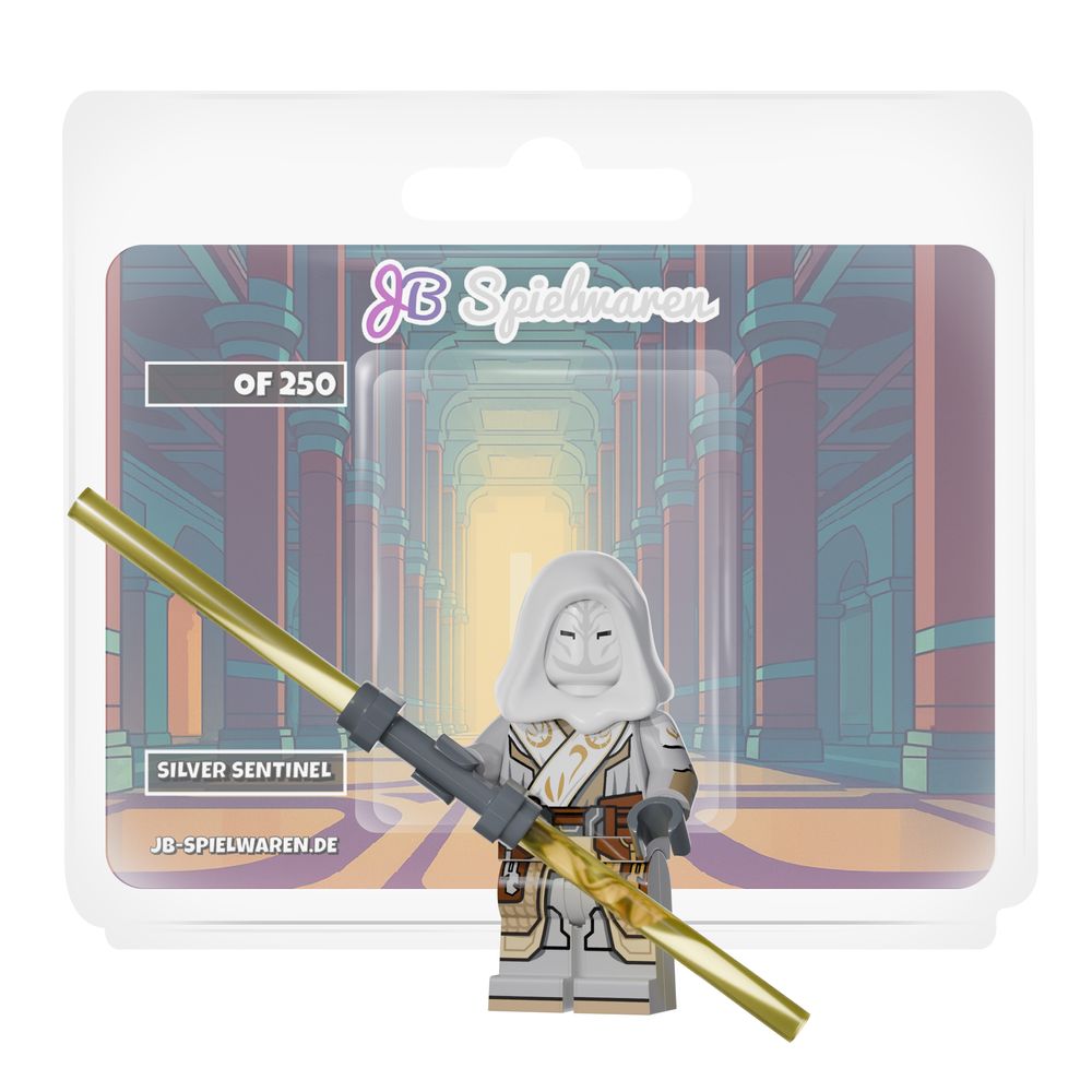 Silver Sentinel Custom Minifigure