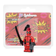 The Female Crimson Anarchist Custom Minifigure
