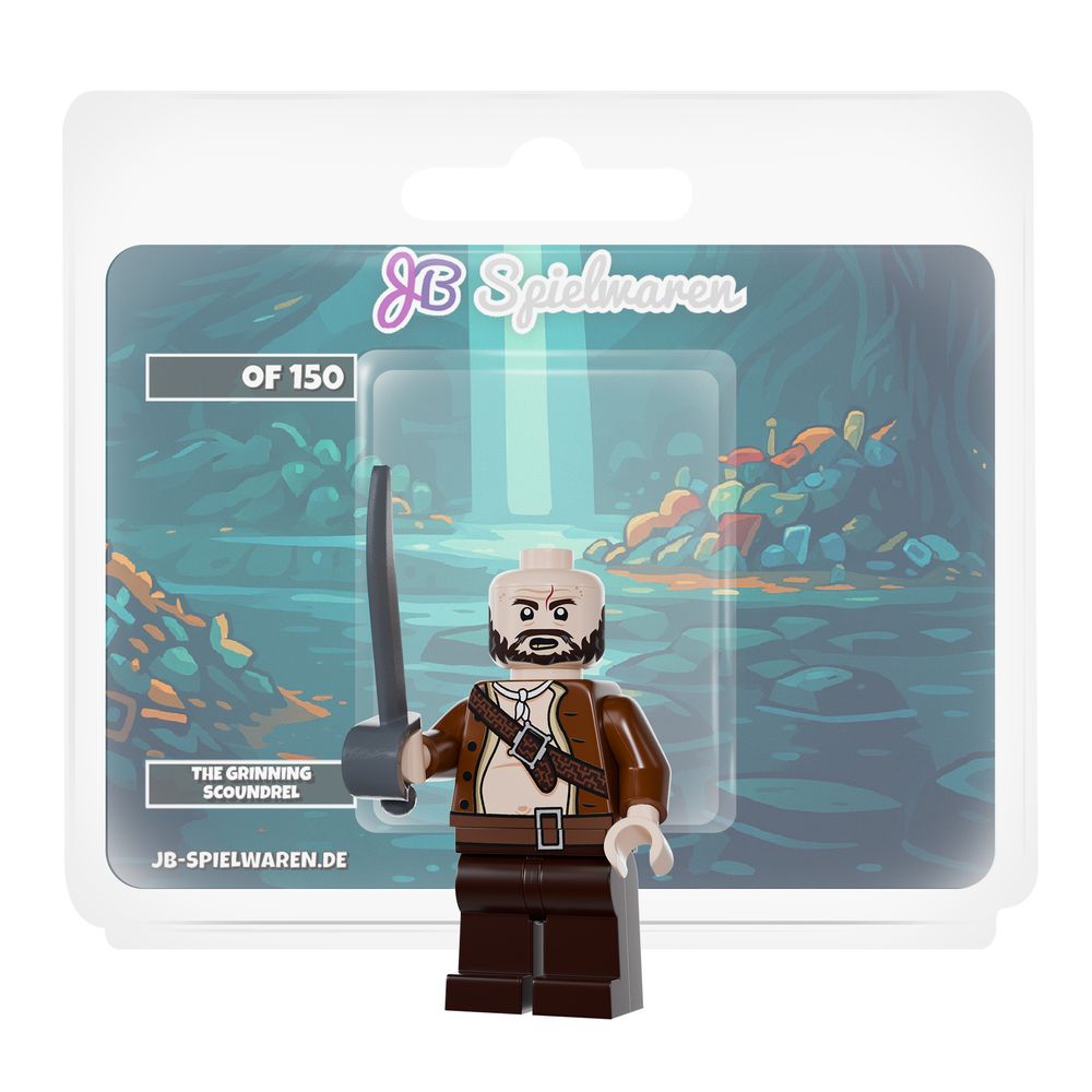 GRINNING SCOUNDREL Custom Minifigure