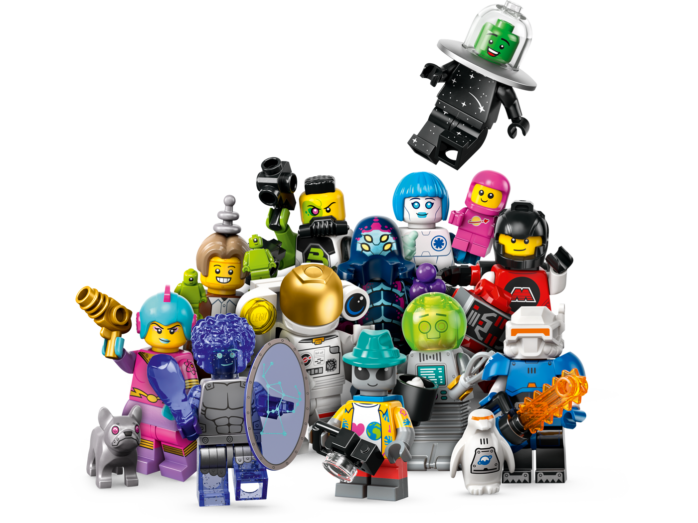 Series 26 Space Minifigures Comlete Set of 12 - 71046