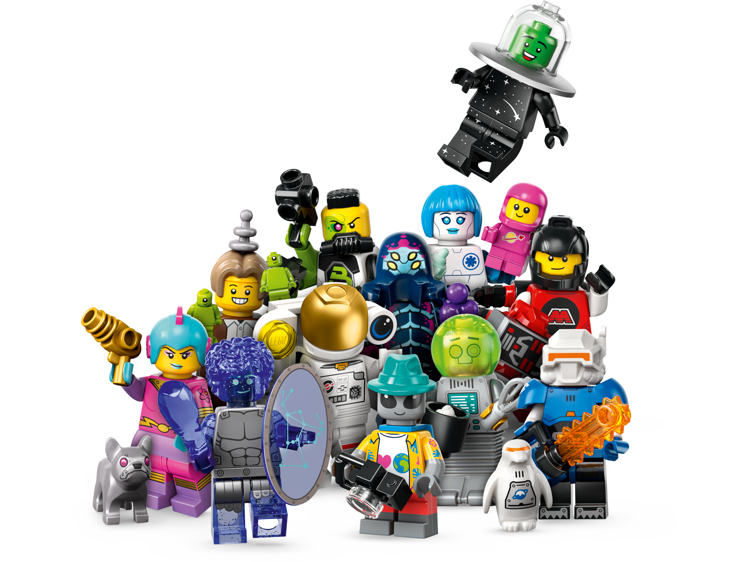 Series 26 Space Minifigures Comlete Set of 12 - 71046