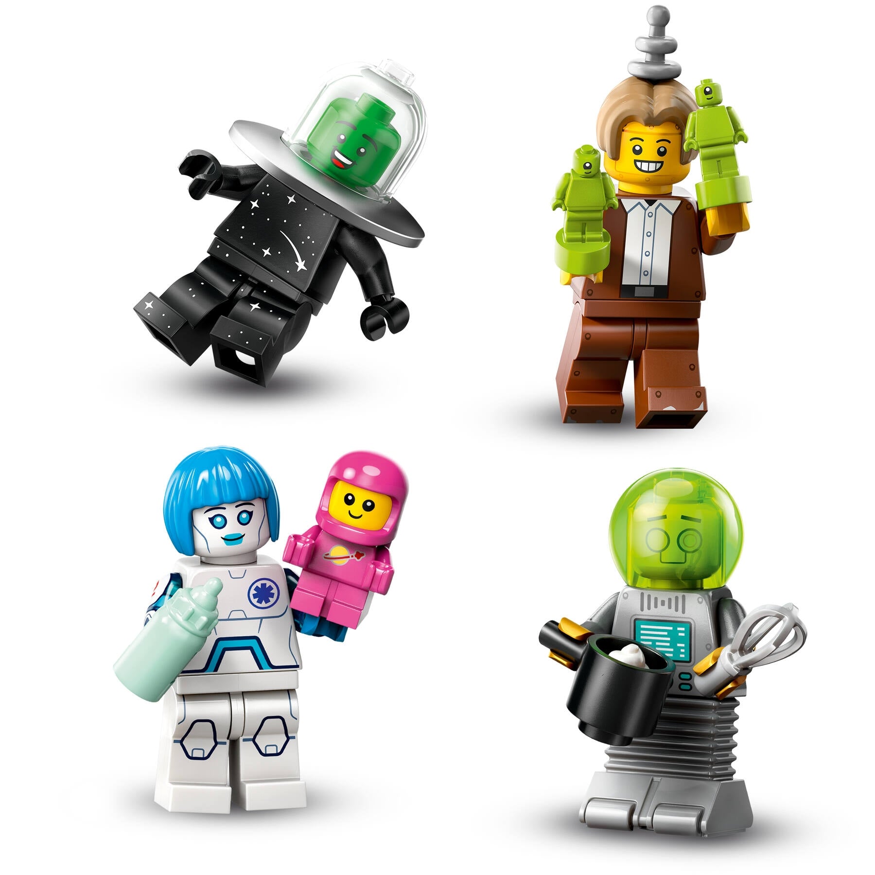 Series 26 Space Minifigures Comlete Set of 12 - 71046