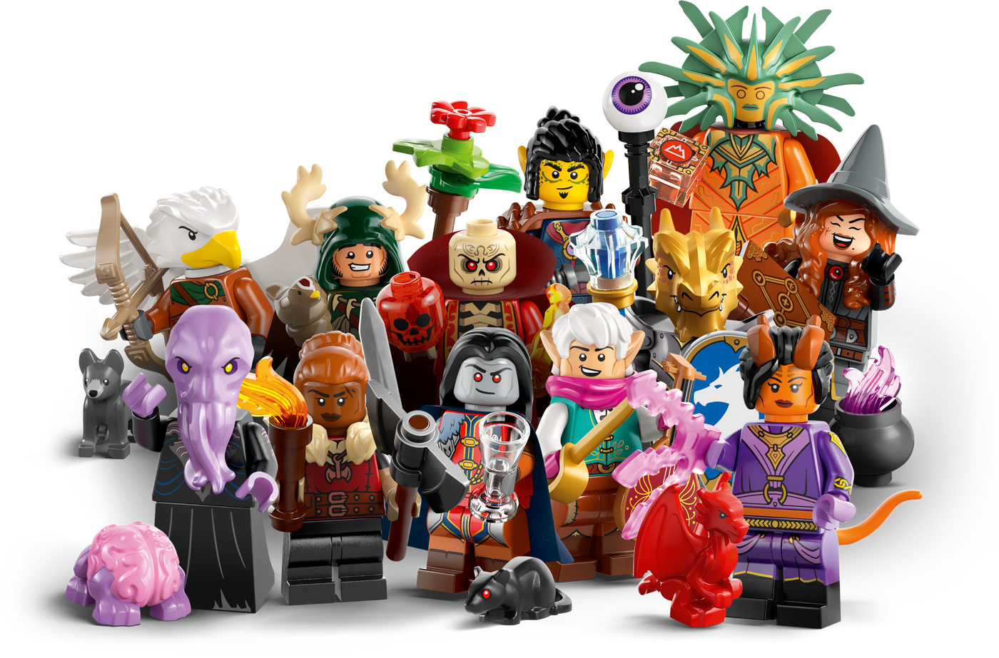 Dungeons & Dragons® Minifigures Complete Set of 12 - 71047