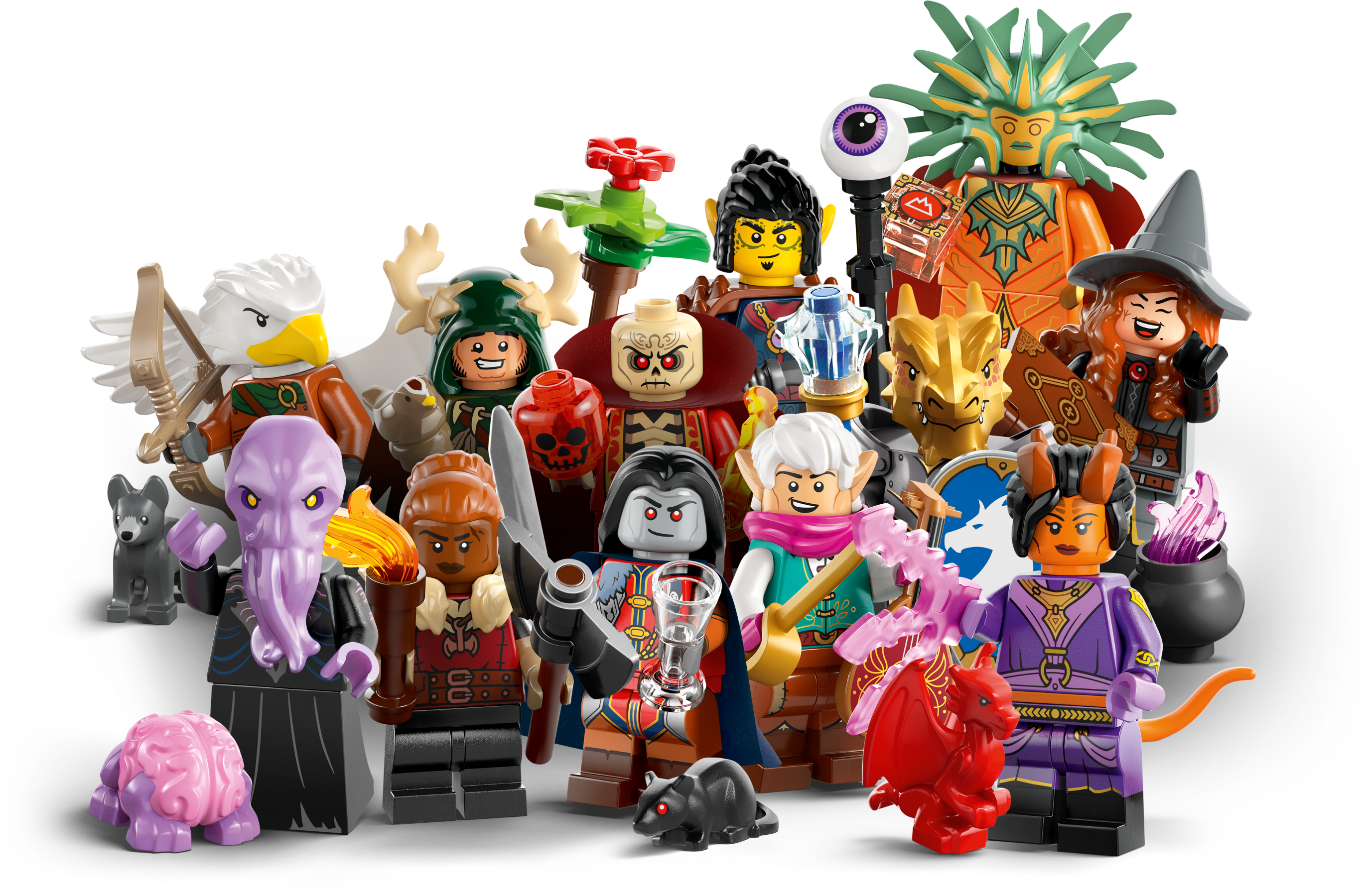 Dungeons & Dragons® Minifigures Complete Set of 12 - 71047