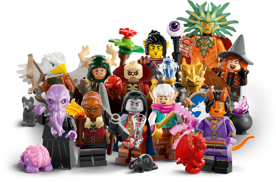 Dungeons & Dragons® Minifigures Complete Set of 12 - 71047