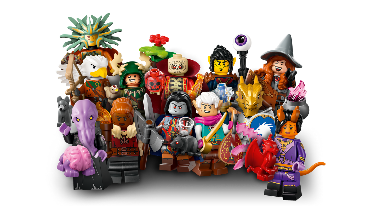 Dungeons & Dragons® Minifigures Complete Set of 12 - 71047