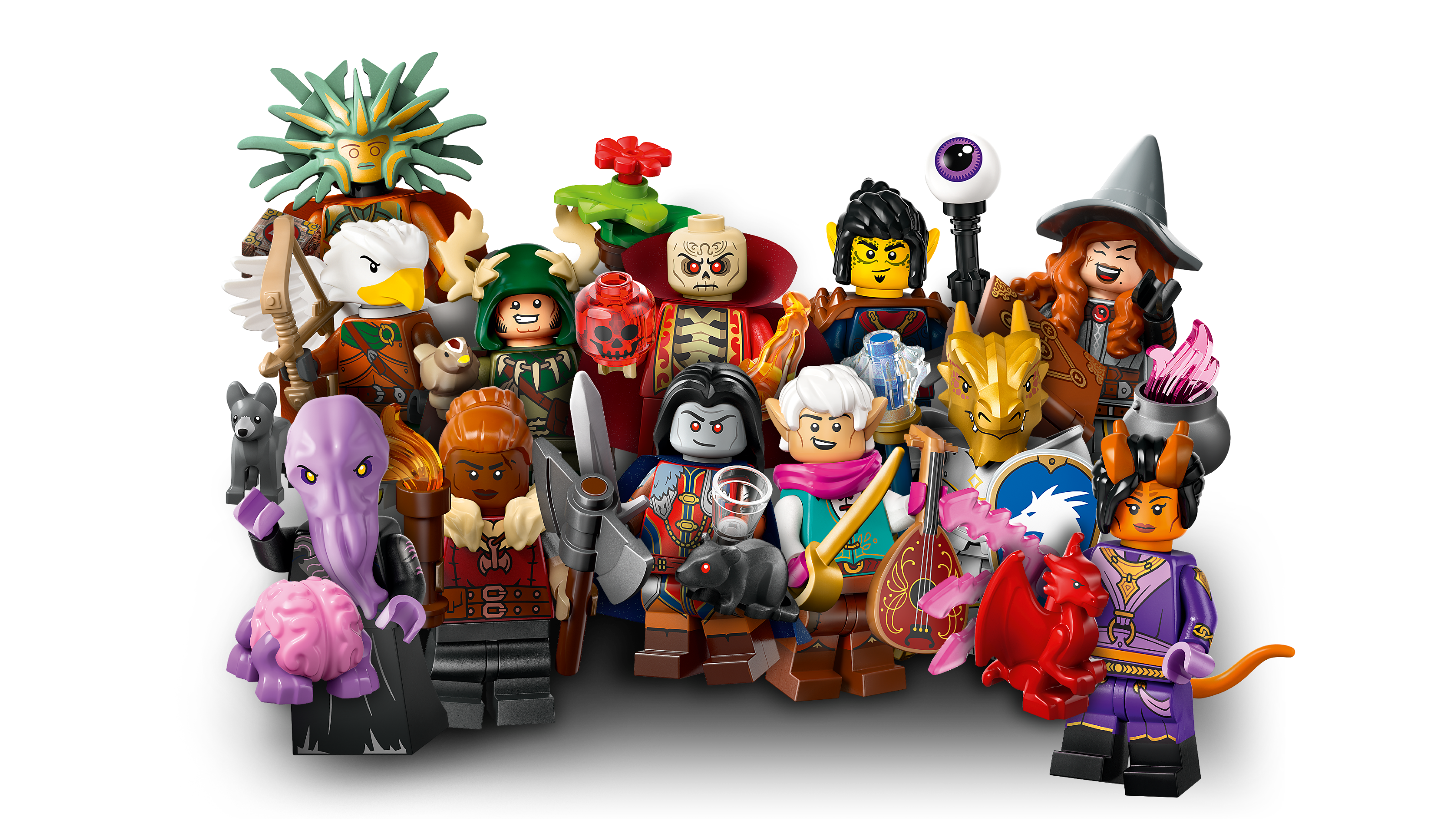 Dungeons & Dragons® Minifigures Complete Set of 12 - 71047