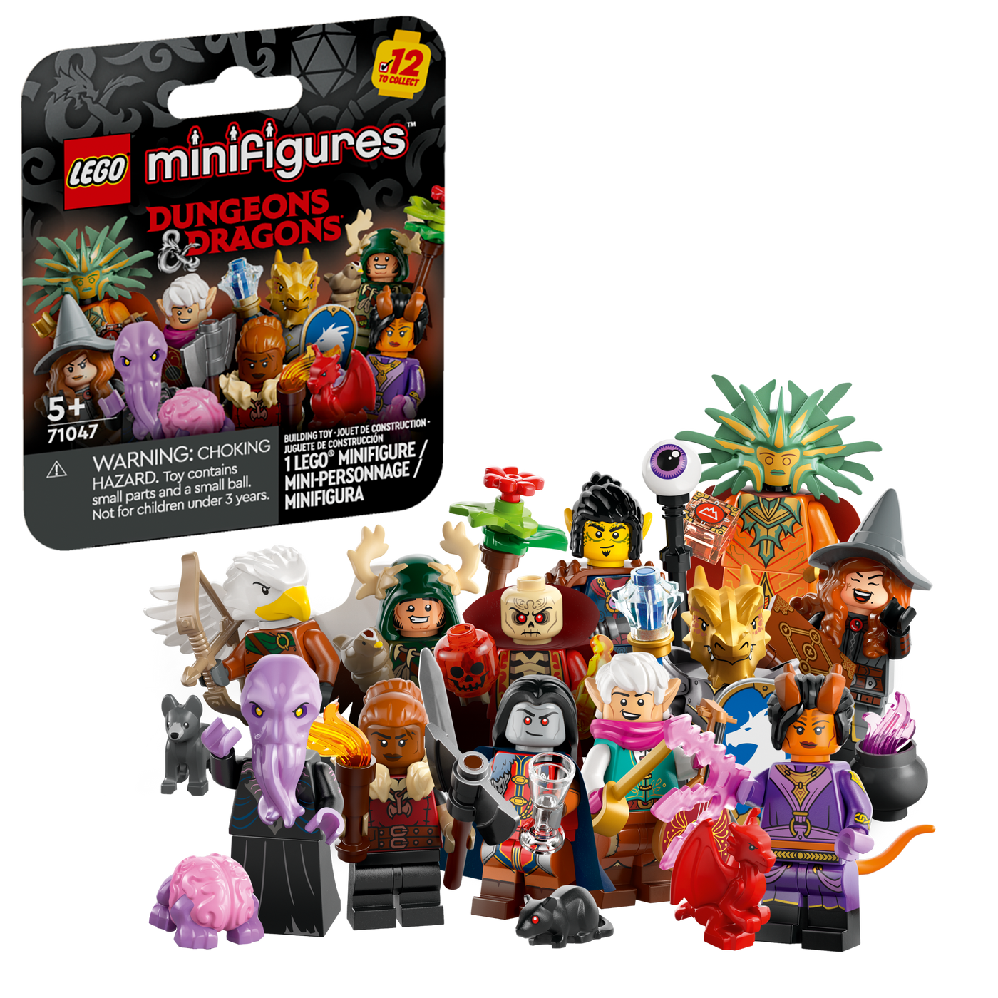 Dungeons & Dragons® Minifigures Complete Set of 12 - 71047