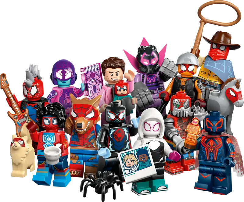 Spider-Man: Across the Spider-Verse Minifigures (Complete Set of 12) - 71050
