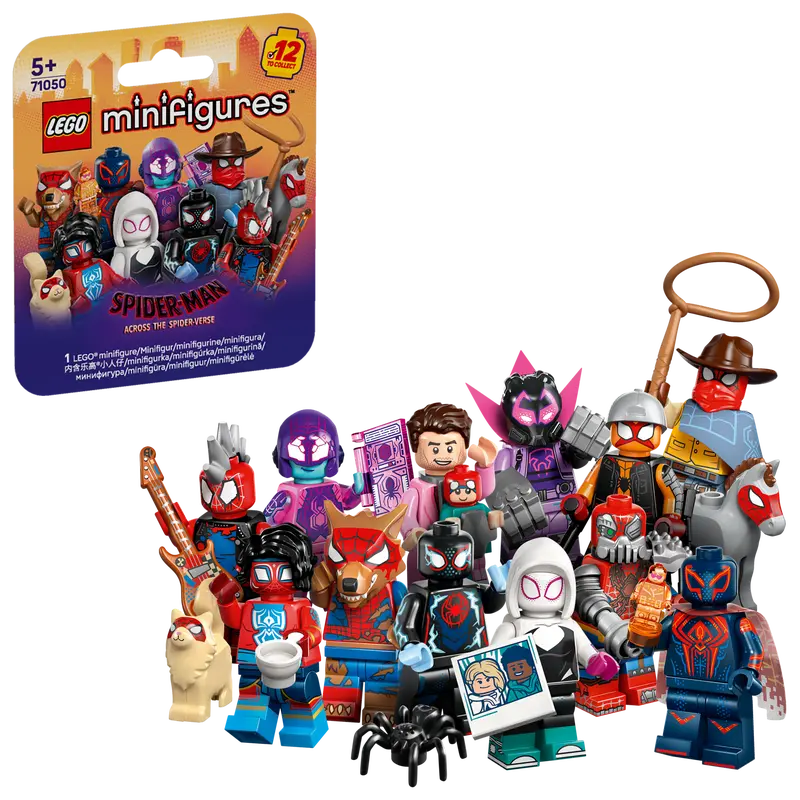 Spider-Man: Across the Spider-Verse Minifigures (Complete Set of 12) - 71050