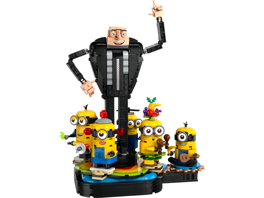 Brick-Built Gru and Minions - 75582