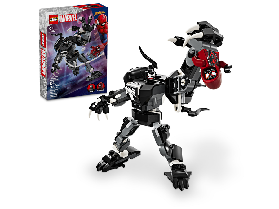 Venom Mech Armor vs. Miles Morales - 76276