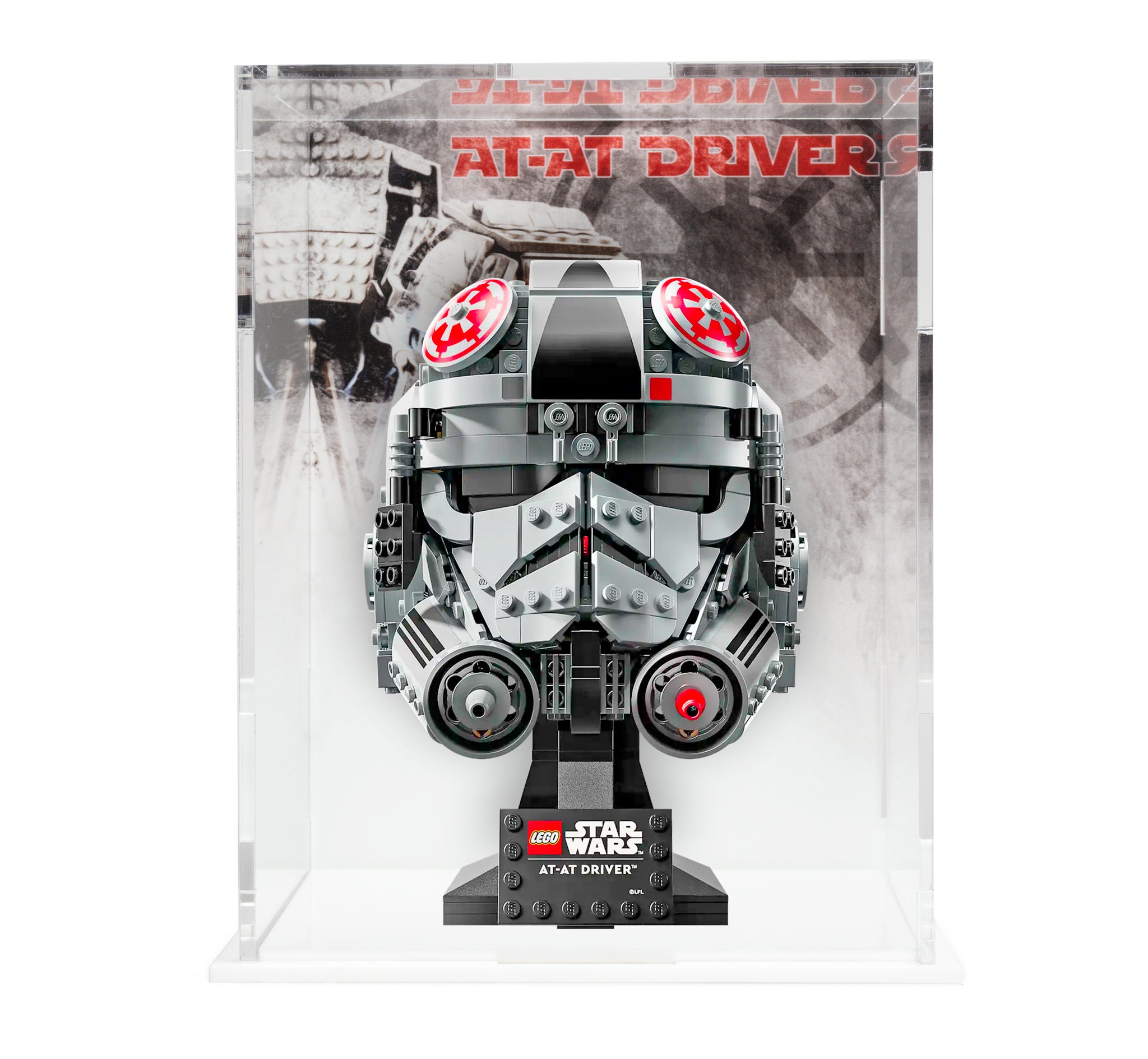 LEGO® Star Wars™ AT-AT Driver Helmet Display Case (75429)