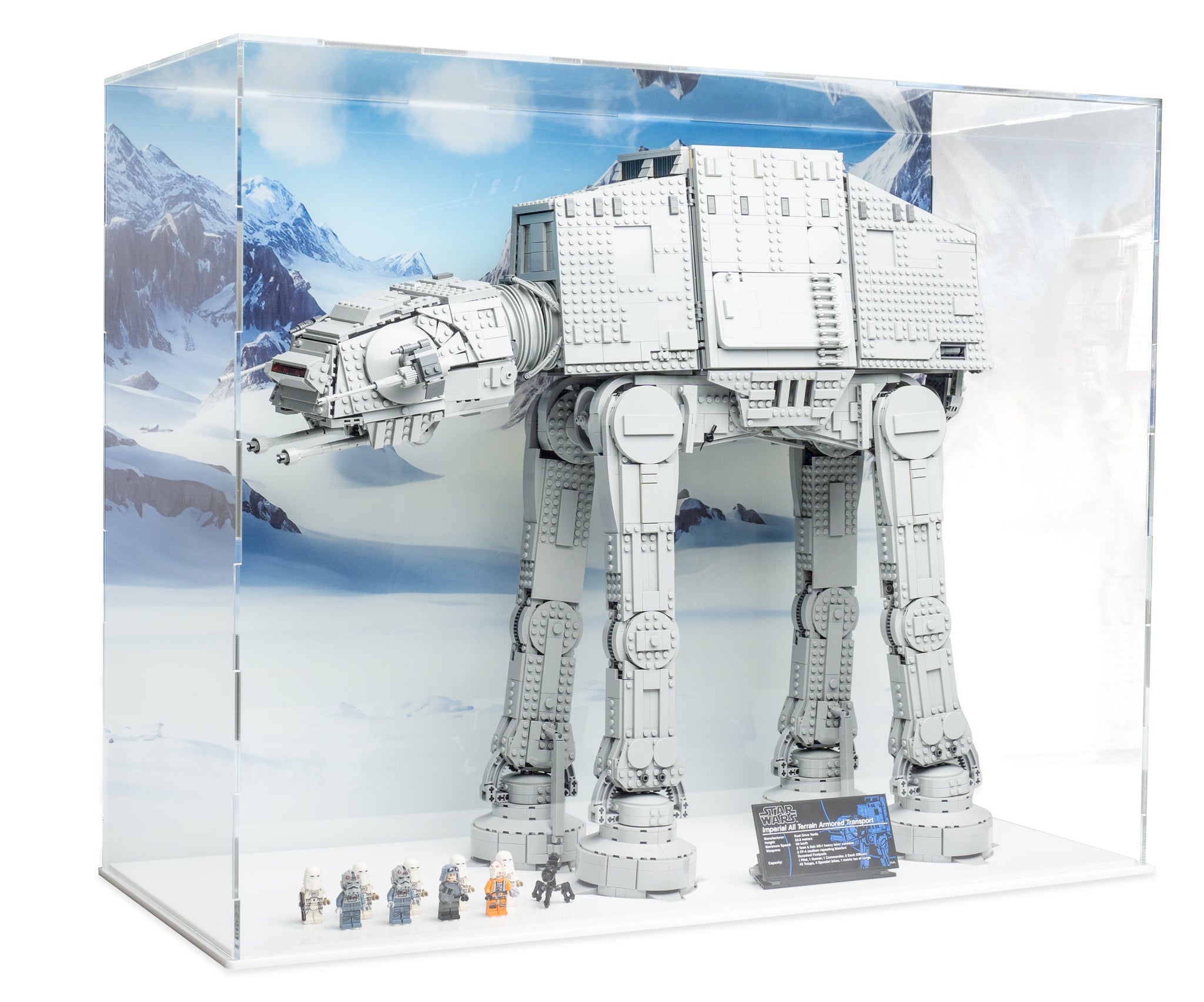 LEGO® Star Wars™ AT-AT Display Case (75313) - BrickShell Cases