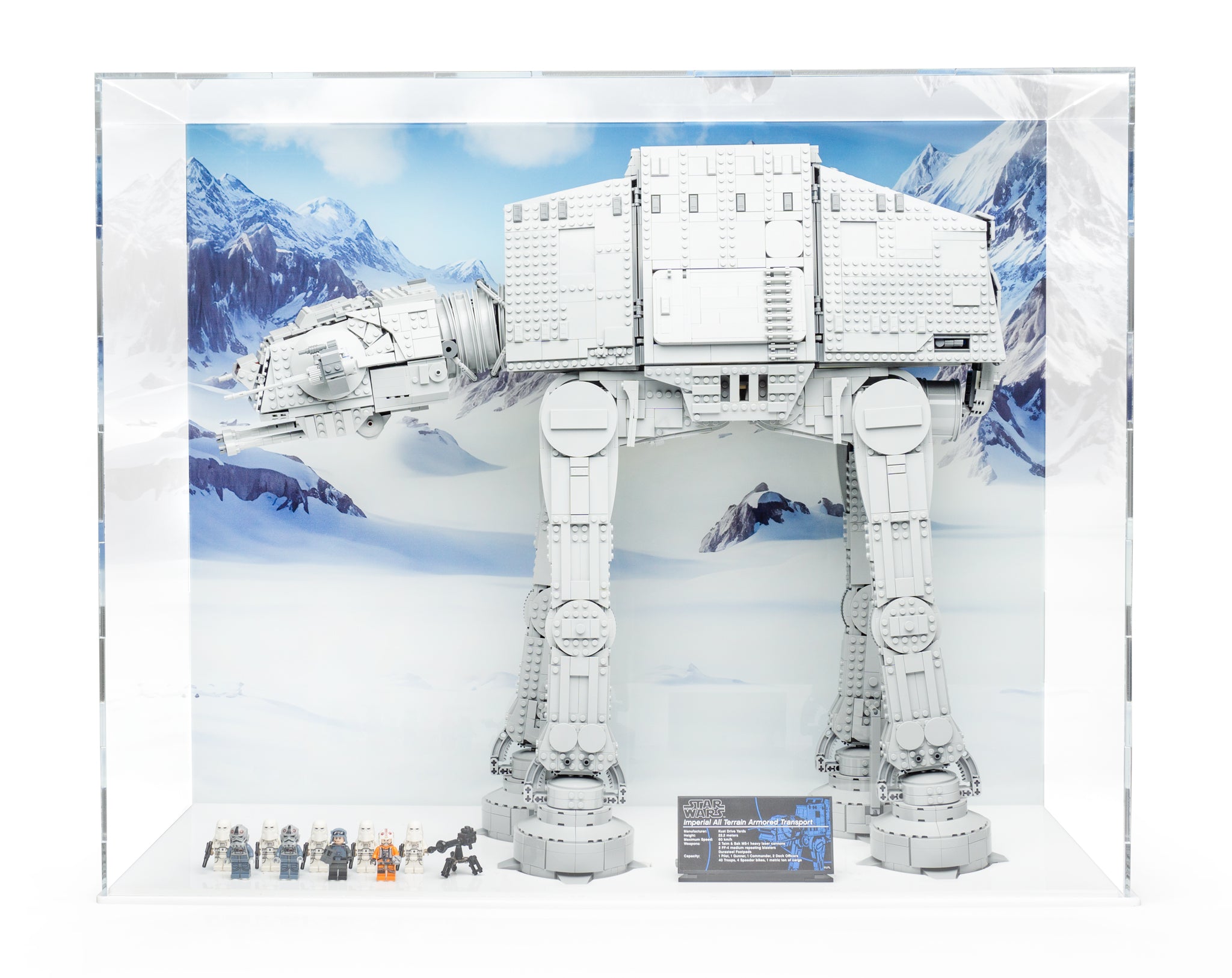 LEGO® Star Wars™ AT-AT Display Case (75313) - BrickShell Cases